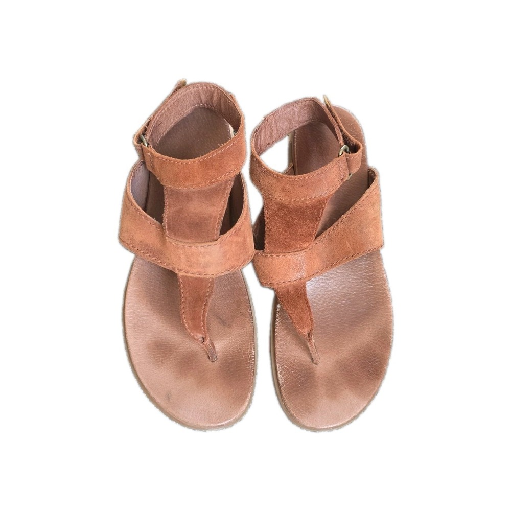 Sorel Womens Shoes Torpeda Rustic Brown Ankle Strap Sz 8.5 Sandals Boho Comfort